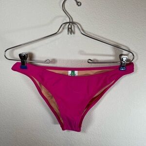 J.Crew Heritage 1989 high leg, fuchsia bikini bottoms